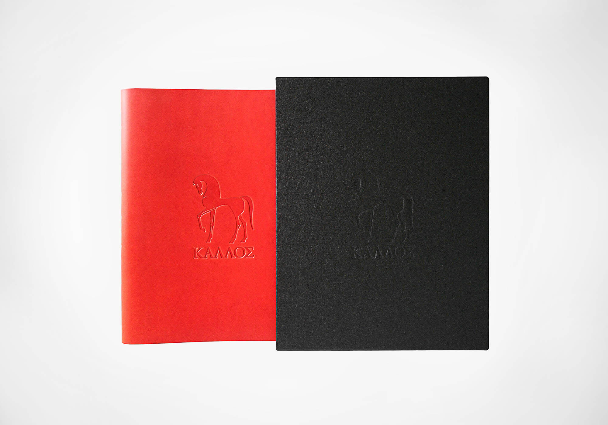 Bespoke leather presentation folders and leather iPad cases