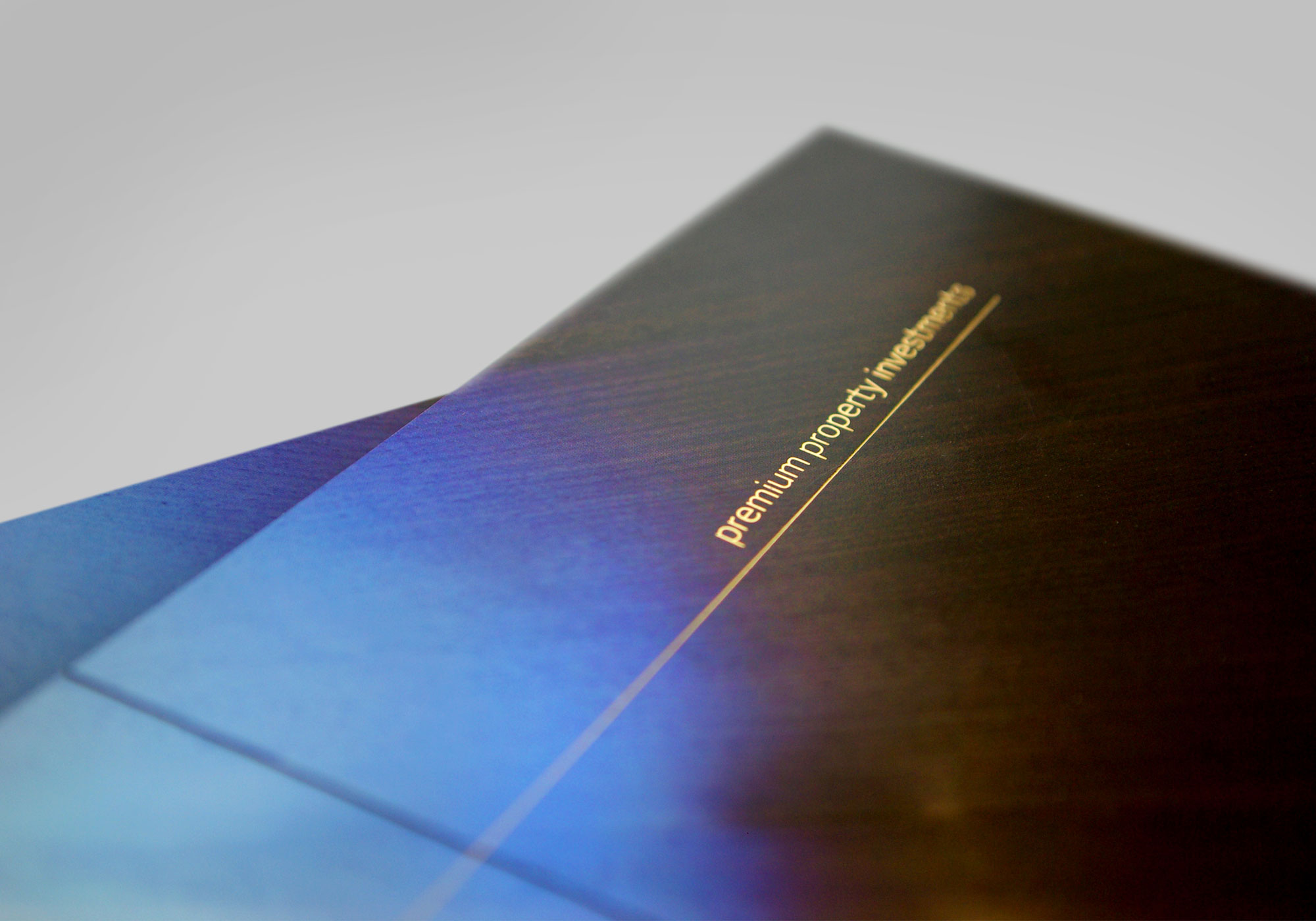 Creative brochure design premium property creative agencies london BMB 
