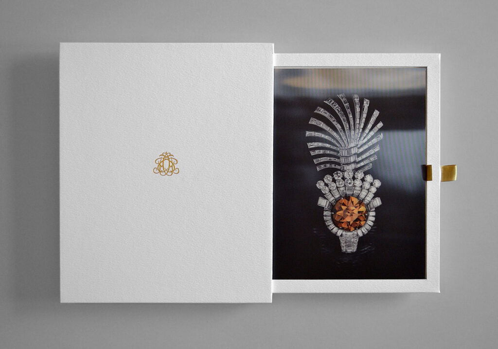 luxury boxed invitation design