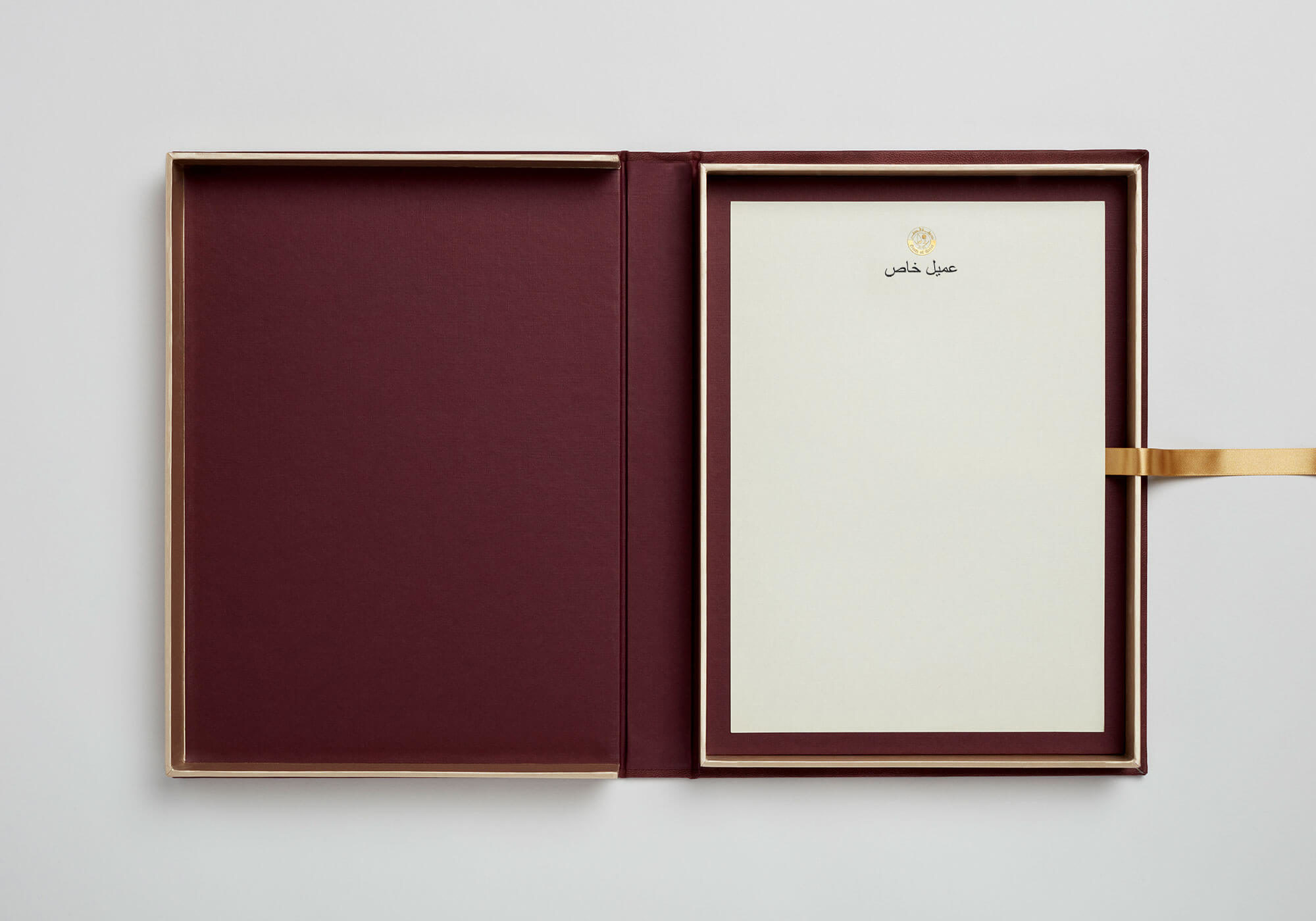 Bespoke stationery design for private client