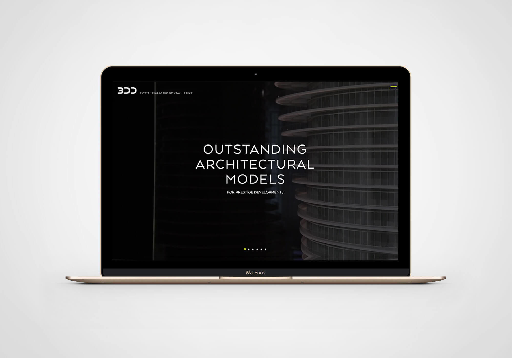 A bespoke mobile responsive website design for high-end architectural model makers