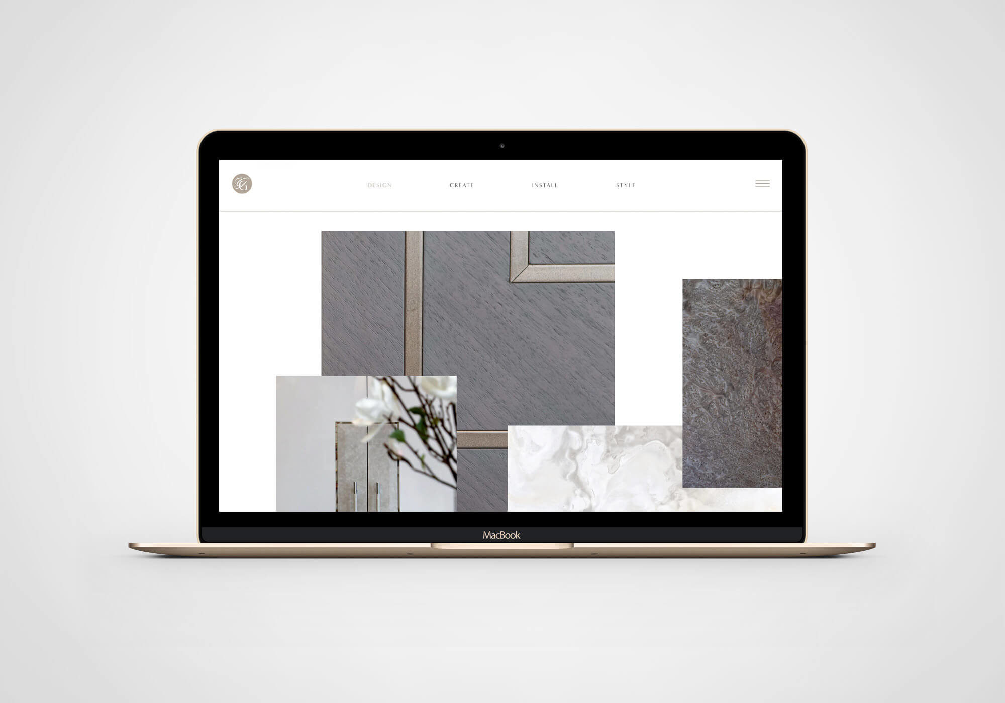 Luxury brand identity for high-end kitchen company