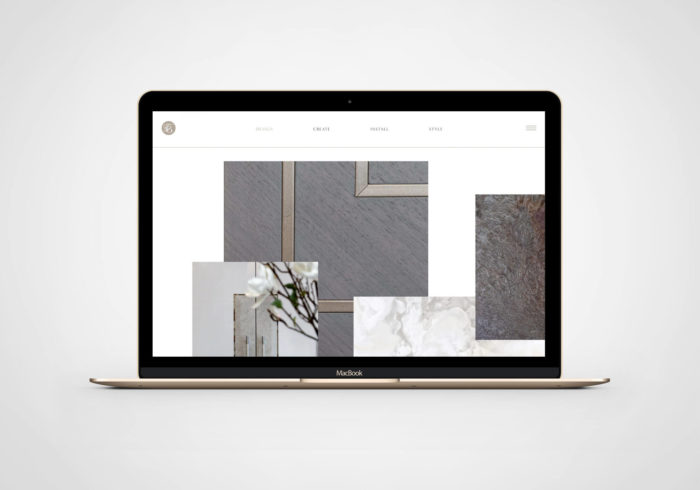 Luxury brand identity for high-end kitchen company